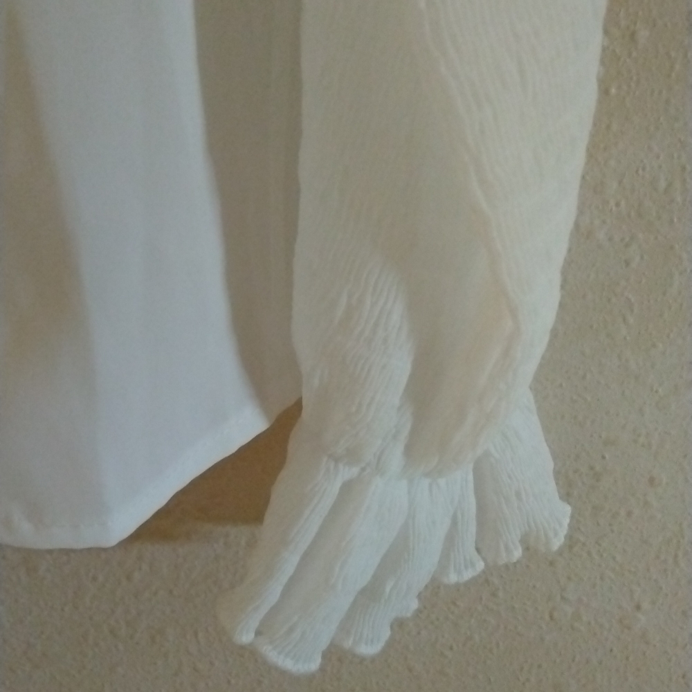 Allegra K White Blouse - Picture 2 of 6